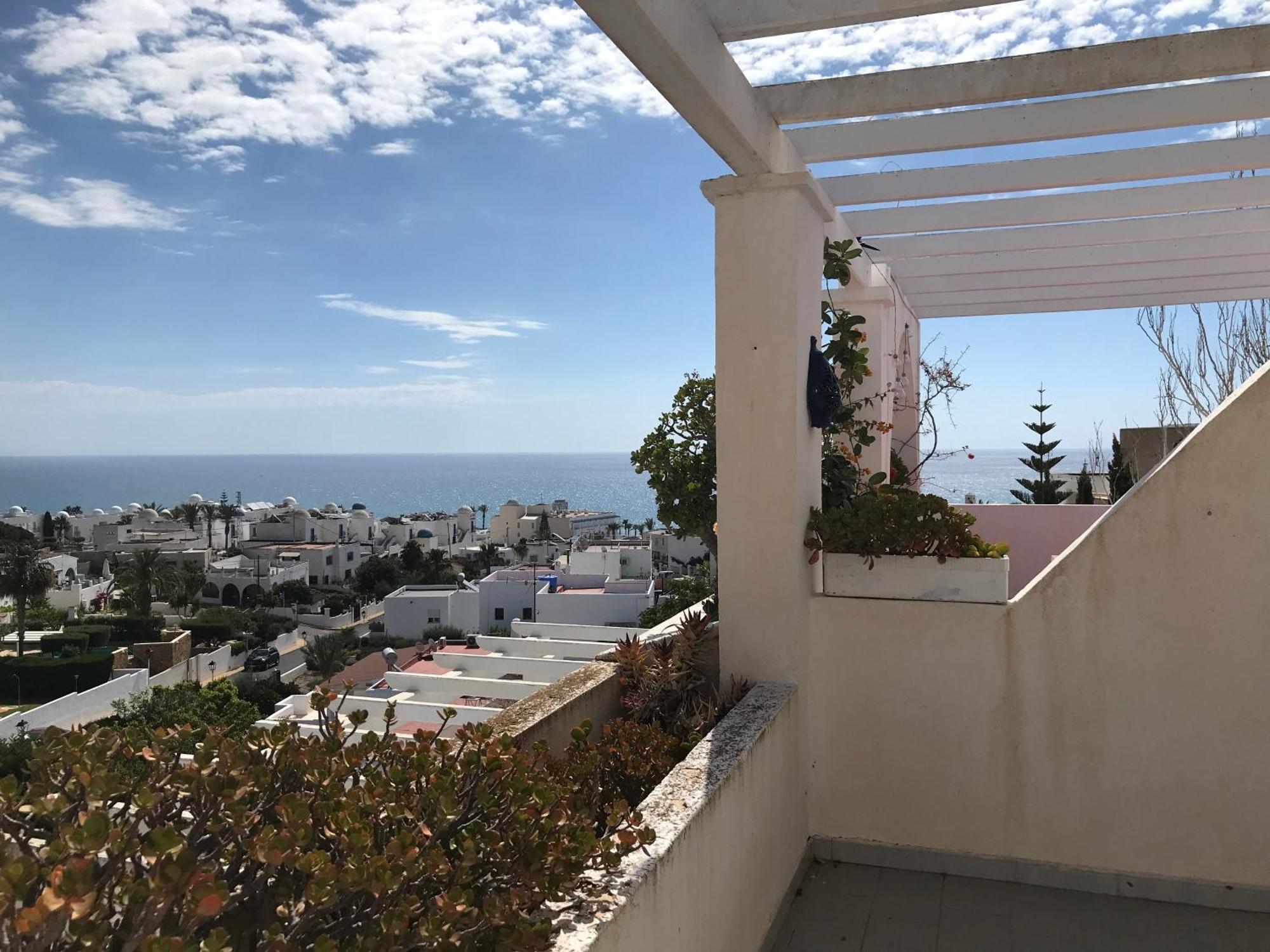 1St Floor Penthouse Sea And Mountain View 5 Min Stroll To Beach Villa Mojacar Exterior photo