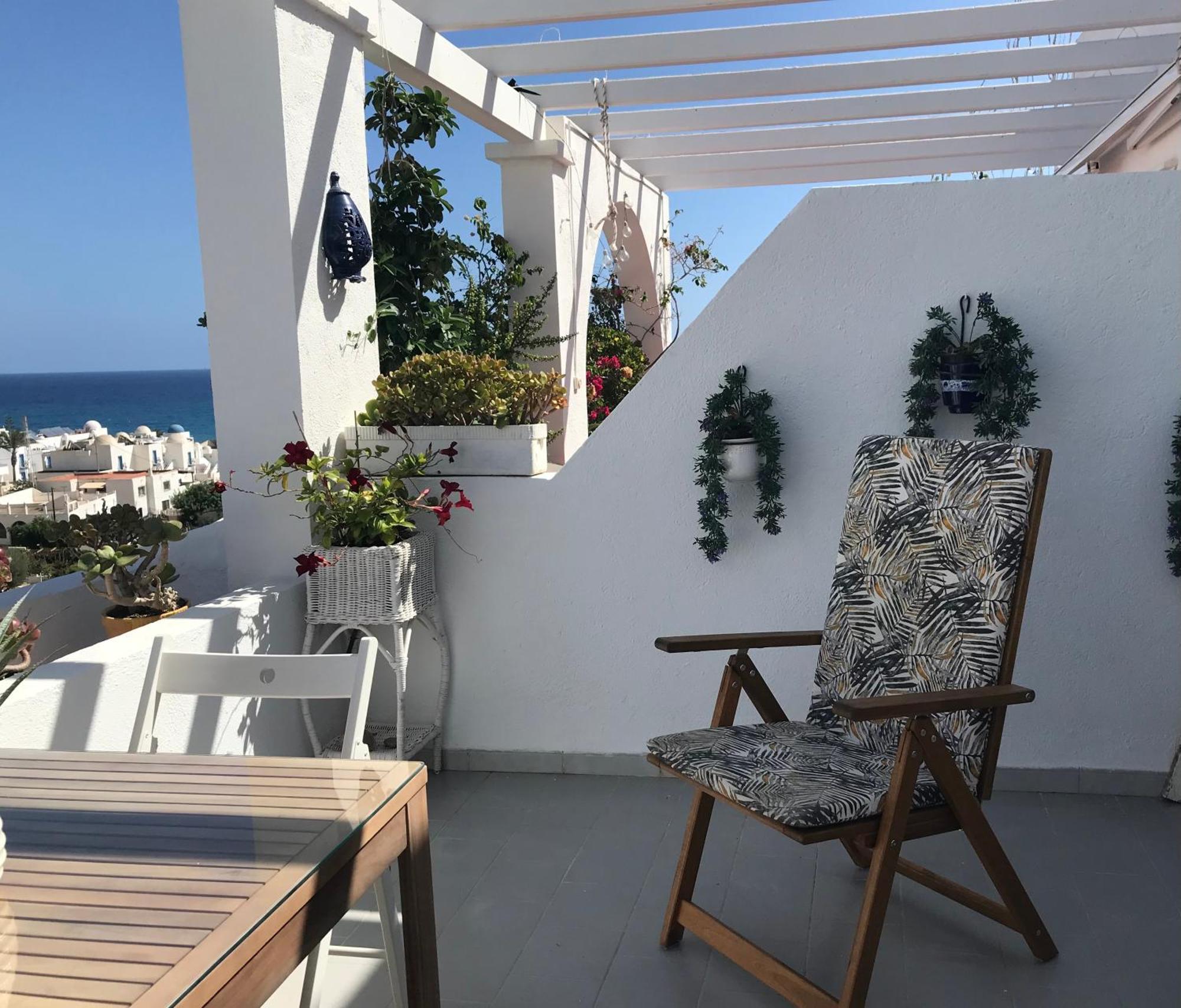 1St Floor Penthouse Sea And Mountain View 5 Min Stroll To Beach Villa Mojacar Exterior photo